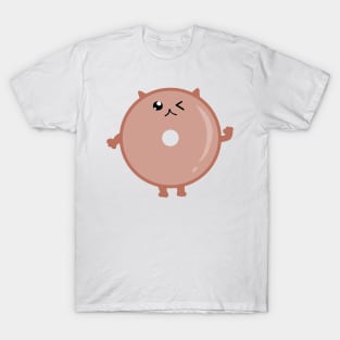 Glazed Donut Cat T-Shirt